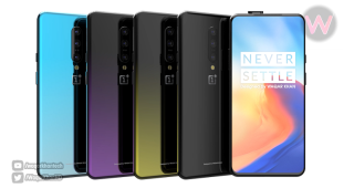 เผยเรนเดอร์ OnePlus 7 กล้องหน้า Pop-up กล้องหลัง 3 ตัว บอดี้ฝาหลังไล่สุดงาม!