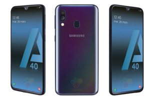 แหล่งข้อมูลเผย!! ภาพเรนเดอร์ Samsung Galaxy A40 มาพร้อมจอ Infinity-U กล้องหลังคู่ ก่อนเปิดตัว 10 เมษายนนี้
