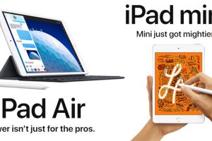 เปิดตัว iPad Air 2019 และ iPad mini 2019 สเปคเครื่องโหดขึ้น พร้อมรองรับการใช้งาน Apple Pencil