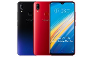 vivo Y91i หน้าจอ 6.22 นิ้ว กล้องหลังคู่ 13MP แบตอึด 4030 mAh มีสแกนใบหน้า และสแกนลายนิ้วมือ