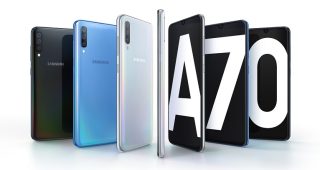 เปิดตัว Samsung Galaxy A70 จอใหญ่ Infinity Display กล้องหลัง 3 ตัว แบตสะใจ 4500 mAh สแกนนิ้วใต้จอ!