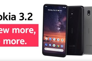 เปิดตัว Nokia 3.2 ชิปเซ็ต Snapdragon 429 จอใหญ่ 6.26 นิ้ว มีติ่งหยดน้ำ RAM 3GB แบตอึด 4000 mAh