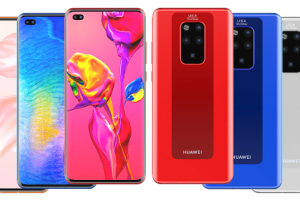 เผยเรนเดอร์ Huawei Mate 30 Pro จอใหญ่เฟรมเรต 90Hz เจาะรูกล้องหน้าคู่ กล้องหลัง 4 ตัว เตรียมเปิดตัวปลายปีนี้!!