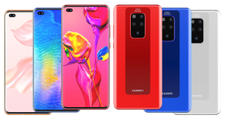 เผยเรนเดอร์ Huawei Mate 30 Pro จอใหญ่เฟรมเรต 90Hz เจาะรูกล้องหน้าคู่ กล้องหลัง 4 ตัว เตรียมเปิดตัวปลายปีนี้!!