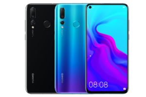 Huawei nova 4 จอใหญ่ 6.4 นิ้ว ขุมพลัง Kirin 970 แรม 8GB กล้องหลัง AI Triple กล้องหน้า 25MP แบตอึด 3750 mAh รองรับ Fast Charging