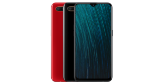 OPPO A5s หน้าจอ 6.2 นิ้ว ชิปเซ็ต Helio P35 แรม 3GB กล้องหลังเลนส์คู่ 13MP แบตเตอรี่ 4230 mAh มีสแกนลายนิ้วมือ