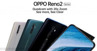 เผยเรนเดอร์พร้อมสเปค OPPO Reno 2 จอใหญ่ 6.5 นิ้ว กล้องหลัง 4 เลนส์ รองรับการซูม 20 เท่า ก่อนเปิดตัว 28 สิงหาคมนี้!