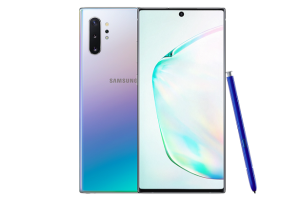 Samsung Galaxy Note 10+ หน้าจอ 6.8 นิ้ว คมชัด Quad HD+ ขุมพลัง Exynos 9825 แรม 8GB กล้องหลัง 4 ตัว แบตเตอรี่ 4300 mAh สนับสนุน Fast Charging 45W สแกนนิ้วใต้จอ