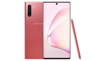 Samsung Galaxy Note 10 หน้าจอ 6.3 นิ้ว ขุมพลัง Exynos 9825 แรม 8GB กล้องหลัง 3 ตัว แบตเตอรี่ 3500 mAh รองรับ Fast Charging 25W สแกนนิ้วใต้จอ