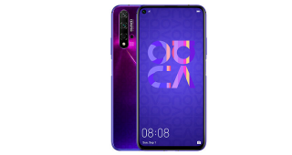 Huawei nova 5T หน้าจอ 6.26 นิ้ว ขุมพลัง Kirin 980 แรม 8GB กล้องหลัง 4 ตัว แบตเตอรี่ 3750 mAh รองรับ Fast Charging