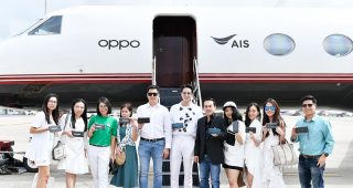 OPPO ร่วมกับ AIS จัดกิจกรรมสุดพิเศษเพื่อผู้ใช้ OPPO Reno Series บินลัดฟ้า Exclusive Private Jet พร้อมล่องเรือยอร์ช ณ ภูเก็ต กับ เจมส์ จิรายุ