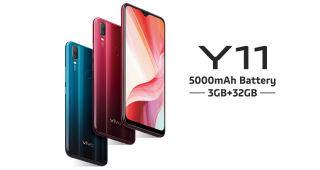 Vivo Y11 จอใหญ่ 6.35 นิ้ว แบตเตอรี่ใหญ่จุใจ 5000 mAh กล้องหลัง 2 ตัว ในงบไม่เกิน 4 พันบาท!!
