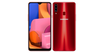Samsung Galaxy A20s หน้าจอ 6.5 นิ้ว ชิปเซ็ต Snapdragon 450 กล้องหลัง 3 ตัว แบตอึด 4000 mAh มีสแกนลายนิ้วมือ