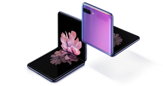Samsung Galaxy Z Flip 2021 สมาร์ทโฟนพับได้ จอใหญ่ 6.7 นิ้ว ขุมพลัง Snapdragon 855+ ความจุ 256GB รัน Android 10