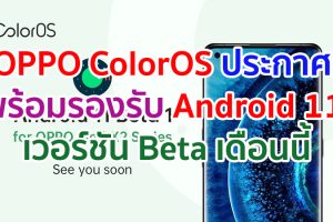 OPPO ColorOS ประกาศพร้อมรองรับ Android 11 เวอร์ชัน Beta แล้ว เดือนนี้!