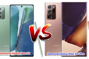 เปรียบเทียบ Samsung Galaxy Note 20 และ Galaxy Note 20 Ultra สุดยอดเพาเวอร์โฟนยุคใหม่ สเปกทรงพลัง พร้อมปากกา S Pen คู่ใจ!