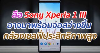 ลือ Sony Xperia 1 III อาจมาพร้อมจอสว่างขึ้น และกล้องเซลฟี่ประสิทธิภาพสูง