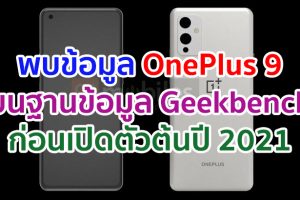 พบข้อมูล OnePlus 9 บนฐานข้อมูล Geekbench มาพร้อม Snapdragon 875 จับคู่ RAM 8GB รัน Android 11