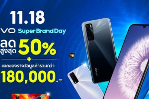 Vivo Super Brand Day แจกหนัก แจกจริง!! ดีลจัดหนักแบบไม่มีพัก บน Shopee ที่เดียวเท่านั้น