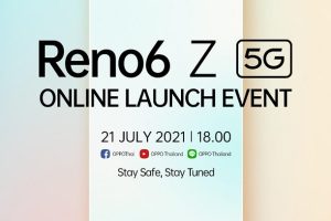 OPPO Reno6 Z 5G สุดยอดกล้อง Portrait และ OPPO Enco Air ดีไซน์สวยสะดุดตา เตรียมเปิดตัวในไทย 21 กรกฎาคมนี้