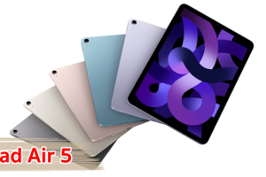ราคา iPad Air 5 หน้าจอ 10.9 นิ้ว ชิป Apple M1 รัน iPadOS 15 กล้องเซลฟี่ 12MP รองรับ Apple Pencil