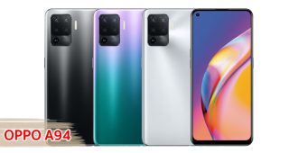 ราคา OPPO A94 จอ 6.43 นิ้ว ขุมพลัง Helio P95 แรม 8GB แบตอึด 4310mAh ชาร์จไว 30W