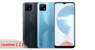 ราคา realme C21 จอใหญ่ 6.5 นิ้ว ชิปเซ็ต Helio G35 กล้องหลัง 3 ตัว แบตอึด 5000mAh