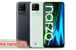 ราคา realme narzo 50i จอใหญ่ HD+ ชิปเซ็ต Octa-Core กล้องหลังเลนส์คู่ แบตอึด 5000mAh มีสแกนใบหน้า