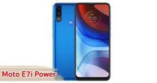 ราคา Moto E7i Power จอลื่น 60Hz ชิปเซ็ต Unisoc SC9863A กล้องหลังคู่ 13MP แบตอึด 5000mAh