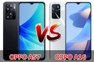 เปรียบเทียบ OPPO A57 VS OPPO A16 ปี 2022 จอลื่น แบตอึด ชาร์จไว ส่วนต่าง 700 บาท เลือกรุ่นไหนดี มาดูกัน!
