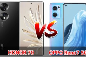 เปรียบเทียบ HONOR 70 VS OPPO Reno7 5G ปี 2022 จอกว้าง แบตอึด ชาร์จไว ราคาเท่ากัน รุ่นไหนตอบโจทย์ มาเช็กกันเลย!