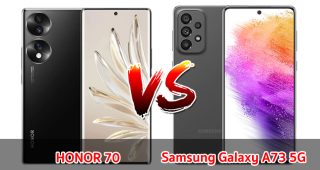 เปรียบเทียบ HONOR 70 VS Samsung Galaxy A73 5G ปี 2022 จอใหญ่ แบตเยอะ กล้องสวย ส่วนต่าง 500 บาท เลือกรุ่นไหนดี มาดูกันเลย!