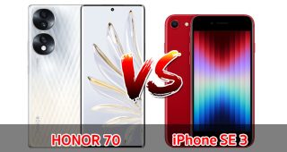 เปรียบเทียบ HONOR 70 VS iPhone SE 3 ปี 2022 รุ่นต่างค่าย จอต่างไซส์ ราคาใกล้เคียง รุ่นไหนเด่นสุด มาเช็กกัน!