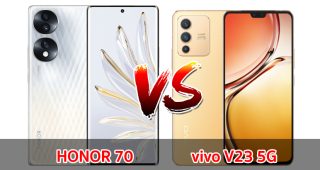 เปรียบเทียบ HONOR 70 VS vivo V23 5G ปี 2022 จอลื่น ชิปเร็ว กล้องสวย ส่วนต่าง 1,000 บาท รุ่นไหนดี รุ่นไหนเด็ด มาดูกัน!