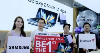Jaymart Mobile ร่วมกับ Samsung เปิดตัวเรือธง Samsung Galaxy Z Fold4 & Flip4 มอบข้อเสนอแรงสุดพิเศษ 7 ต่อ ที่เจมาร์ท ทุกสาขา