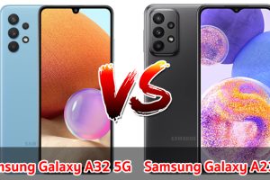 เปรียบเทียบ Samsung Galaxy A32 5G VS Samsung Galaxy A23 ปี 2022 ส่วนต่างหลักร้อย จอใหญ่ แบตเยอะ รุ่นไหนตอบโจทย์ มาเช็กกันเลย!