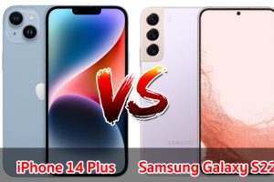 เปรียบเทียบ iPhone 14 Plus VS Samsung Galaxy S22+ ปี 2022 จอใหญ่ ชิปแรง แบตอึด เลือกรุ่นไหนดี มาดูกัน!