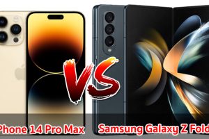 เปรียบเทียบ iPhone 14 Pro Max VS Samsung Galaxy Z Fold4 ปี 2022 จอใหญ่ ชิปแรง กล้องสวย เลือกรุ่นไหนดี มาดูกันเลย!