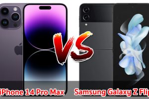 เปรียบเทียบ iPhone 14 Pro Max VS Samsung Galaxy Z Flip4 ปี 2022 จอใหญ่ 6.7 นิ้ว ส่วนต่างเริ่มต้น 6,000 บาท รุ่นไหนดี รุ่นไหนเด่น มาดูกัน!