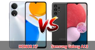 เปรียบเทียบ HONOR X7 VS Samsung Galaxy A13 ปี 2022 จอใหญ่ กล้องสวย แบตอึด ส่วนต่าง 200 บาท เลือกรุ่นไหนดี มาดูกัน!