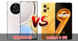 เปรียบเทียบ HONOR X9 VS realme 9 5G ปี 2022 จอกว้าง แบตอึด ชาร์จไว กล้องสวย รุ่นไหนดี รุ่นไหนเด่น มาดูกันเลย!