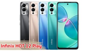 ราคา Infinix HOT 12 Play จอลื่น 90Hz ขนาด 6.82 นิ้ว ขุมพลัง Helio G37 ความจุ 128GB แบตอึด 6000mAh
