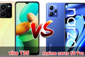 เปรียบเทียบ vivo Y35 VS realme narzo 50 Pro 5G ปี 2022 ส่วนต่าง 1,000 บาท รุ่นไหนปังสุด มาเช็กกันเลย!