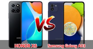 เปรียบเทียบ HONOR X6 VS Samsung Galaxy A03 ปี 2022 รุ่นต่างค่าย สเปกครบครัน รุ่นไหนดี รุ่นไหนเด่น มาเช็กกันเลย!