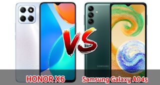เปรียบเทียบ HONOR X6 VS Samsung Galaxy A04s ปี 2022 สเปกคล้าย ราคาเท่ากัน รุ่นไหนดี รุ่นไหนคุ้มสุด มาดูกัน!