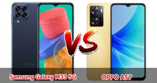 เปรียบเทียบ Samsung Galaxy M33 5G VS OPPO A57 ปี 2023 ส่วนต่าง 1,000 บาท สเปกครบเครื่อง รุ่นไหนเด่นสุด มาดูกันเลย!