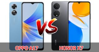 เปรียบเทียบ OPPO A17 VS HONOR X7 ปี 2022 จอใหญ่ แบตเยอะ ส่วนต่าง 800 บาท รุ่นไหนเด่นสุด มาเช็กกัน!