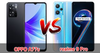 เปรียบเทียบ OPPO A77s VS realme 9 Pro ปี 2022 ส่วนต่าง 1,000 บาท รุ่นไหนดี รุ่นไหนคุ้มสุด มาเช็กกันเลย!