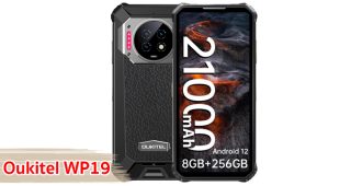 ราคา Oukitel WP19 สมาร์ตโฟนสุดแกร่ง ถึก ทน! จอบิ๊ก 6.78 นิ้ว ขุมพลัง Helio G95 กล้องคมชัด 64MP แบตอึด 21000mAh ชาร์จไว 33W