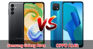 เปรียบเทียบ Samsung Galaxy A04s VS OPPO A16k ปี 2022 จอใหญ่ แบตอึด รุ่นไหนเด่นสุด มาเช็กกันเลย!